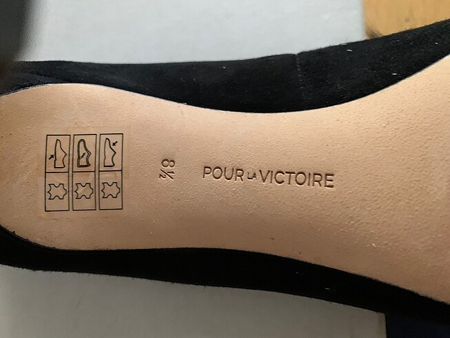 38,5 Beden siyah Renk Pour La Victoire Pump