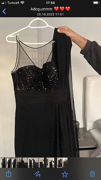 38 Beden Abiye Gece Elbisesi 38-40 beden 1 kere giyildi temiz yırtığı yok