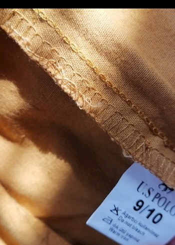 9 Yaş Beden Bej Erkek Çocuk Street Wear Ceket takım
