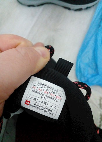 39,5 Beden siyah Renk Siyah Kadın Spor Ayakkabı Velcro Bağcıklı