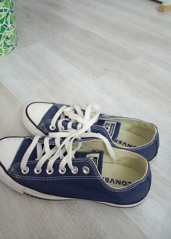 38 Beden mavi Renk Converse Kadın Mavi Denim Spor Ayakkabı