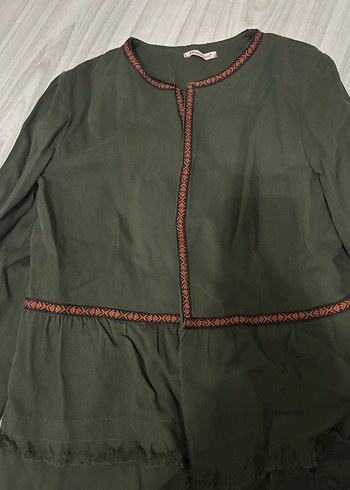 Haki ceket - Görsel 2