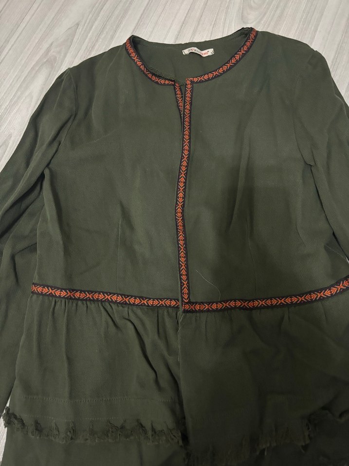 Haki ceket - Görsel 2