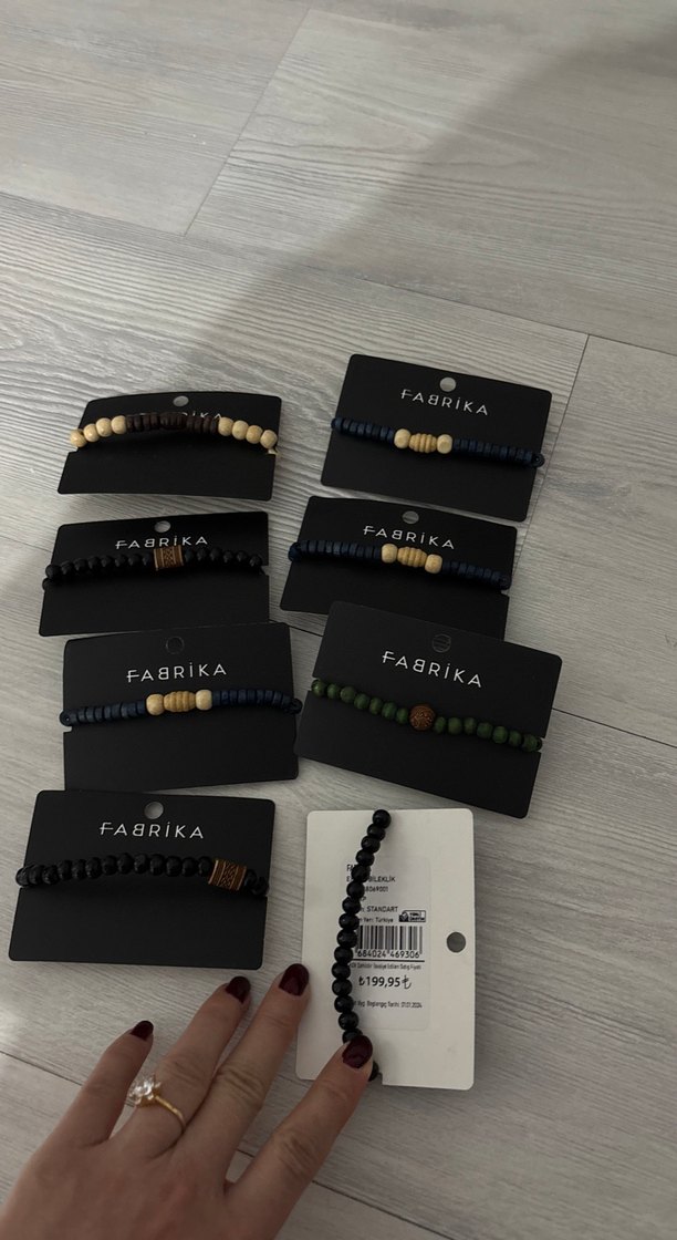 Erkek Çok Renkli Bohem Bileklik Seti - Görsel 2