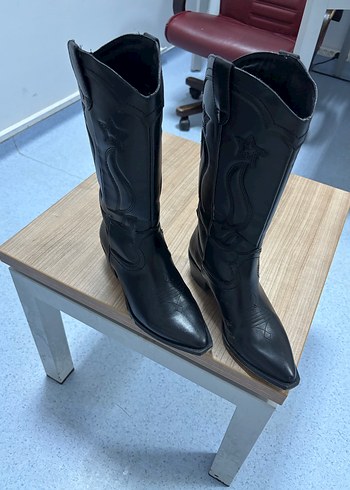 Kovboy siyah çizme - Görsel 2