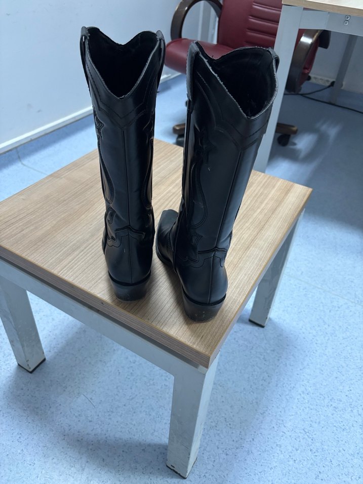 Kovboy siyah çizme - Görsel 3