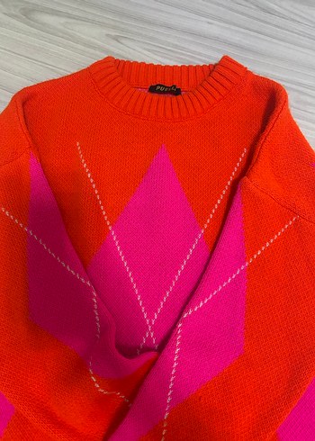 Turuncu kazak - Görsel 2