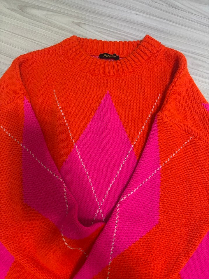 Turuncu kazak - Görsel 2