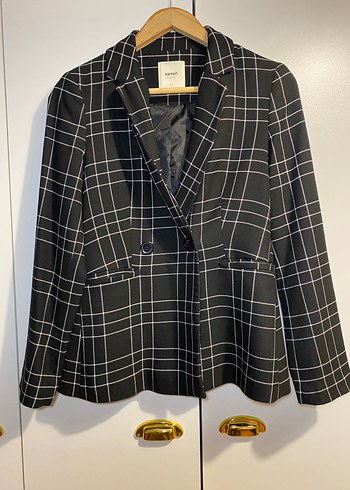 Koton Sikligin Ve Rahatligin Bulustugu Ekose Blazer