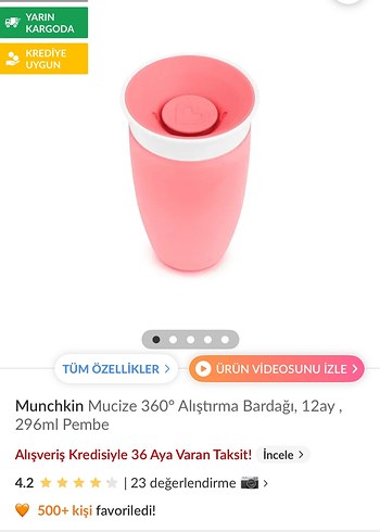 Munchkin Pembe Bebek suluğu - Görsel 2