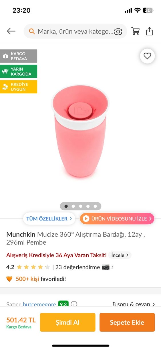 Munchkin Pembe Bebek suluğu - Görsel 2