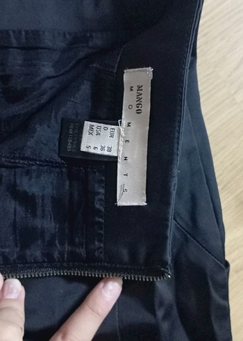 Lacivert Mini Kalem Etek - Görsel 4