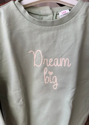 Yeşil Baskılı Sweatshirt - Görsel 2