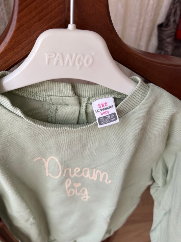 Yeşil Baskılı Sweatshirt - Görsel 3