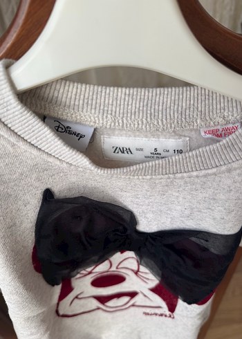 Kız Çocuk Minnie Baskılı sweatshirt - Görsel 2