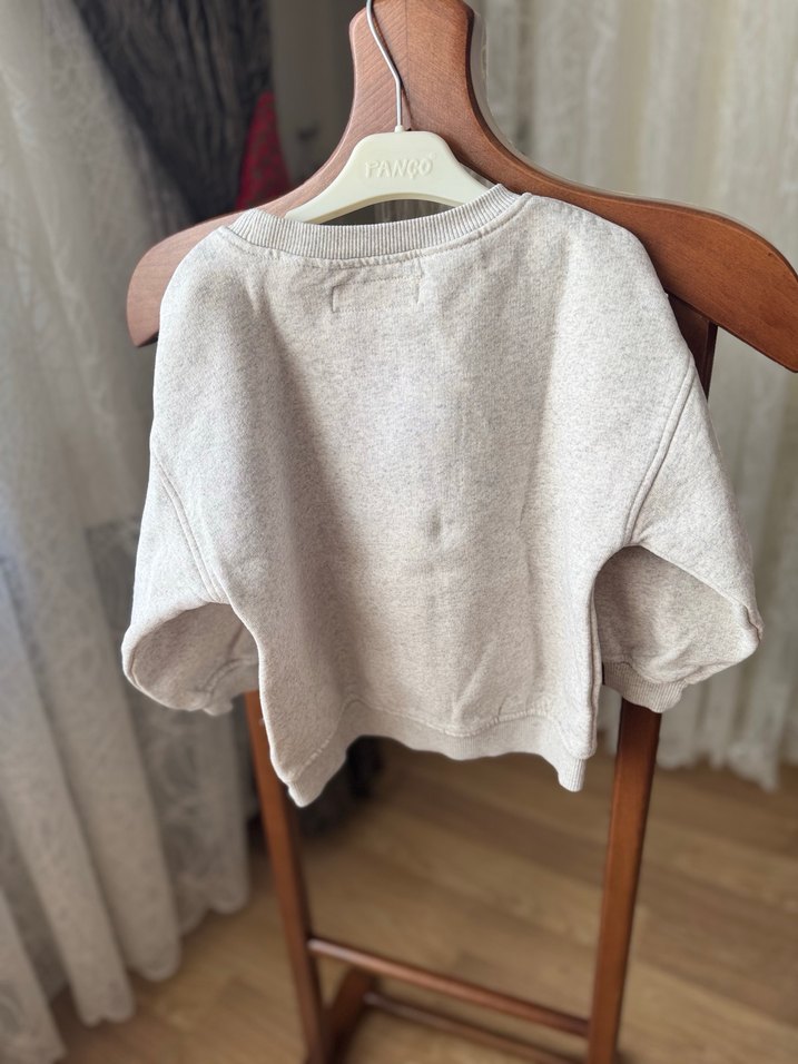 Kız Çocuk Minnie Baskılı sweatshirt - Görsel 3