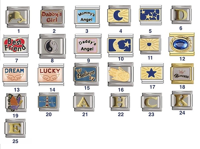 Nomination İtalyan Bileklik Charm