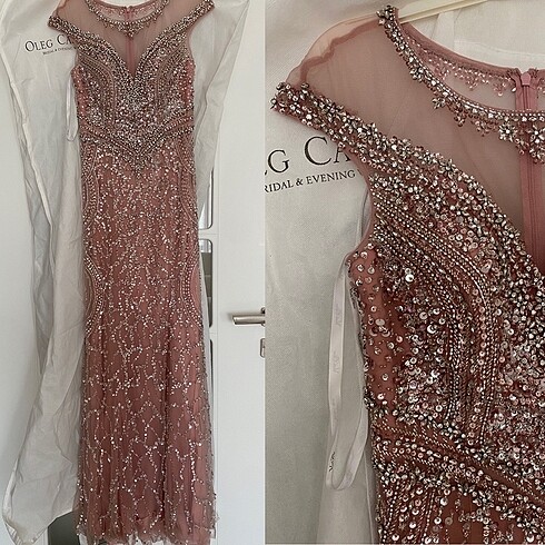 38 Beden Oleg cassini abiye