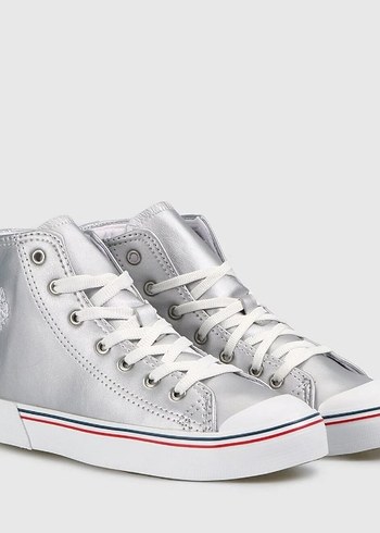 U.S. Polo Assn. Parlak Gri Kız Spor Ayakkabı 38/39 var