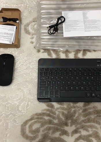 BLUETOOTH IŞIKLI KLAVYE & MOUSE - Görsel 2