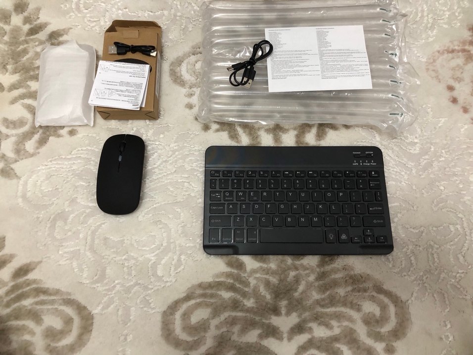 BLUETOOTH IŞIKLI  KLAVYE & MOUSE - Görsel 2