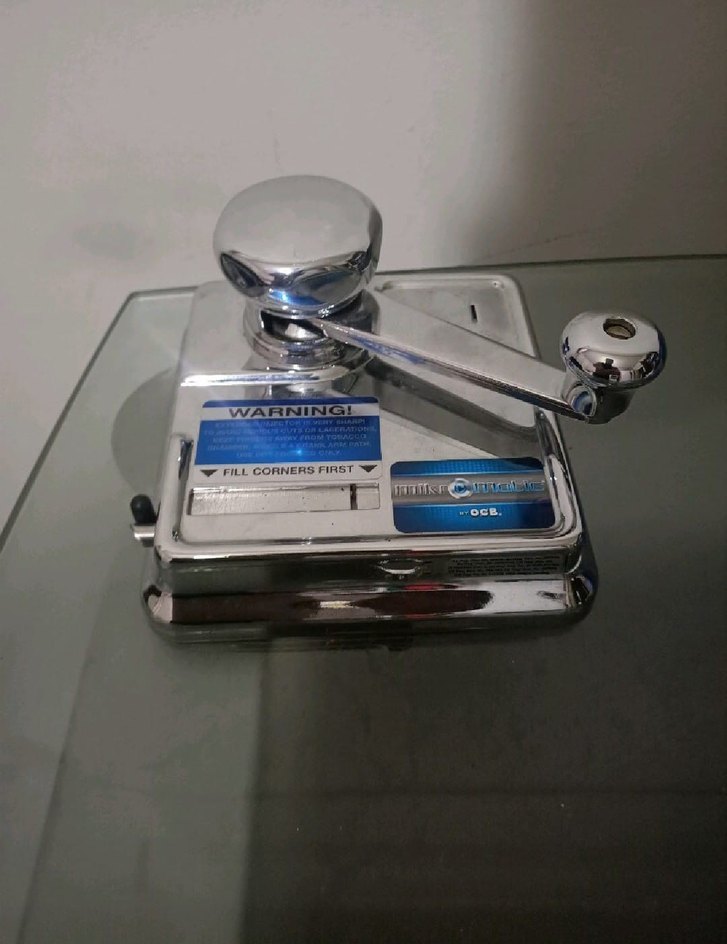 Parlak Mavi Mekanik kalın sarma makinesi - Görsel 2