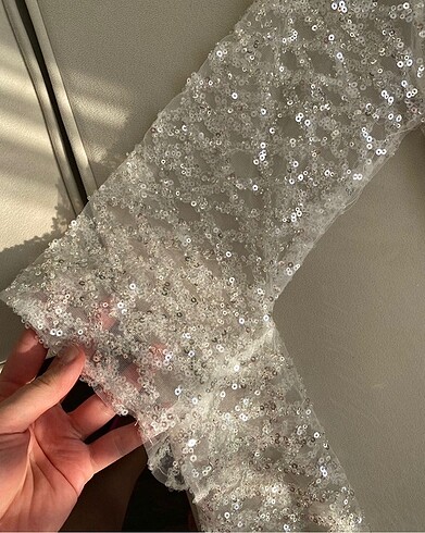 Diğer Beyaz ekru yöresel kaftan fistan kına abiye elbise