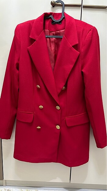Kırmızı blazer ceket ipekyol