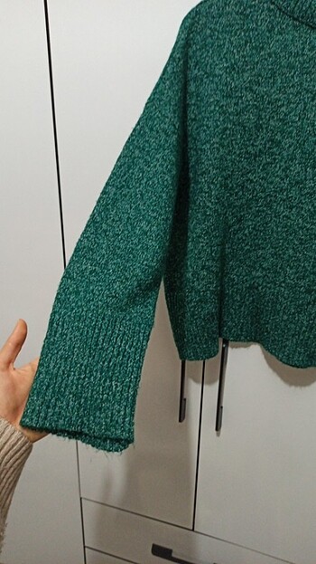 Yeşil kazak - Görsel 2