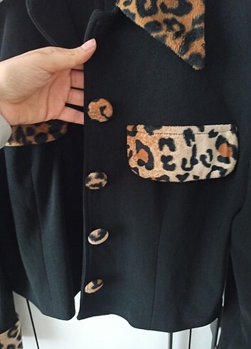 Leopar ceket - Görsel 2