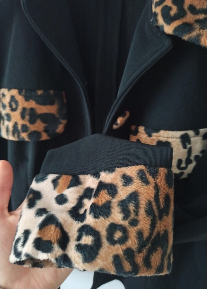 Leopar ceket - Görsel 3