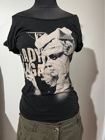 Lady Gaga x zara tshirt