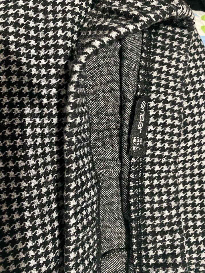 Ekose Desenli Mini Etek - Görsel 2