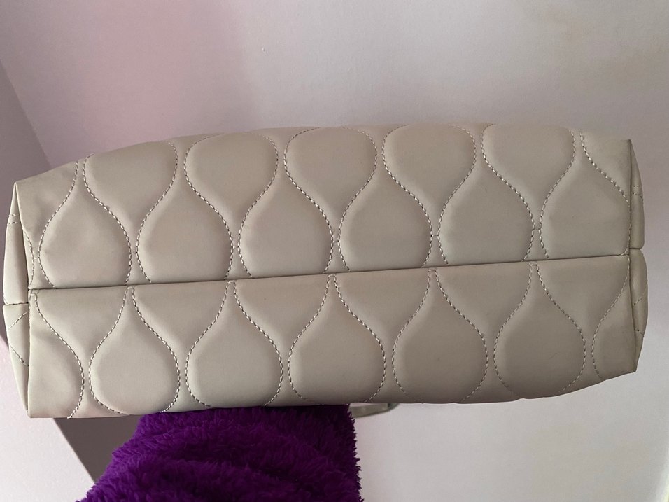 Gri Kadın Minimalist Fermuarlı Çanta - Görsel 2