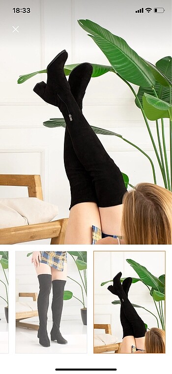 Süet çorap çizme dizüstü - Görsel 4