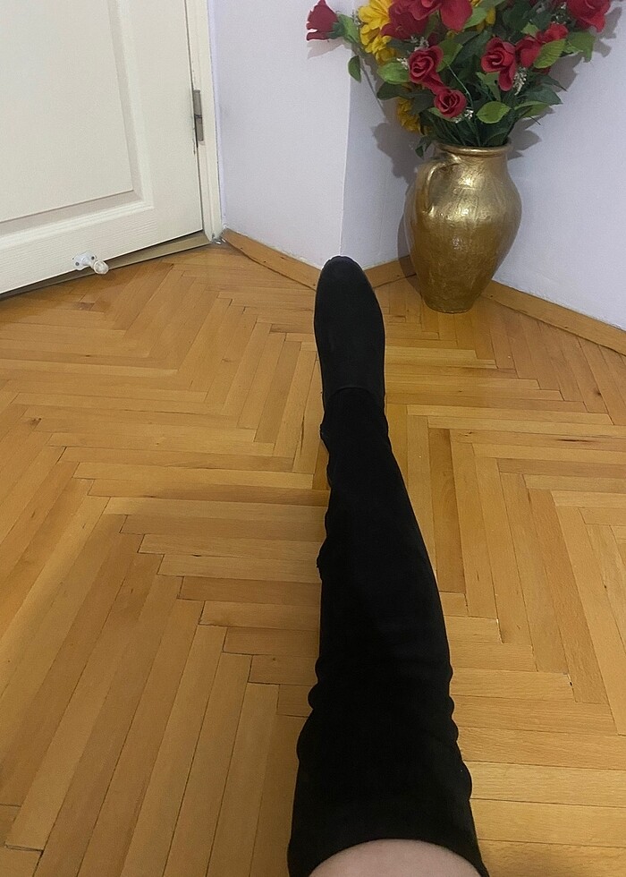 Süet çorap çizme dizüstü - Görsel 2