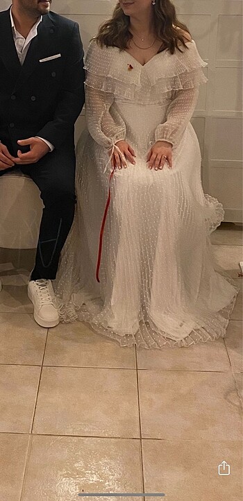 Diğer Nikah- Nişan Elbisesi/ Beyaz Abiye Elbise