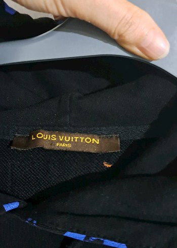 Mavi Baskılı Kapüşonlu Erkek Sweatshirt - Görsel 8