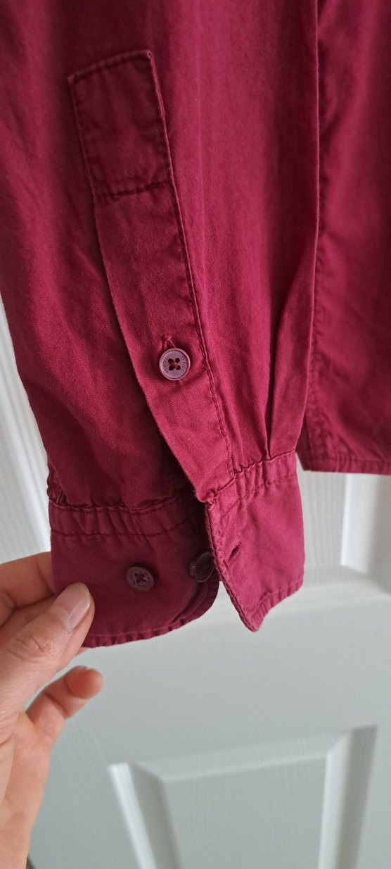 mavi marka Bordo erkek Uzun Kollu Gömlek - Görsel 3