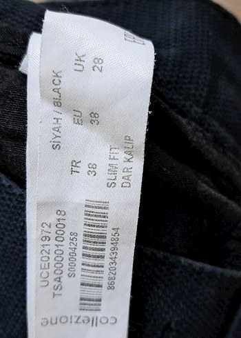 Erkek Çocuk Siyah Denim Pantolon - Görsel 6