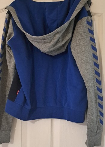 hummel  Çocuk Gri Fermuarlı Sweatshirt - Görsel 5