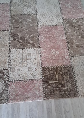 festival marka hali dilim Bohem Nakışlı Kahverengi Gri Halı
