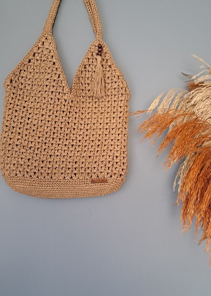 El emeğim hasir çanta siparisi alinir - Görsel 2