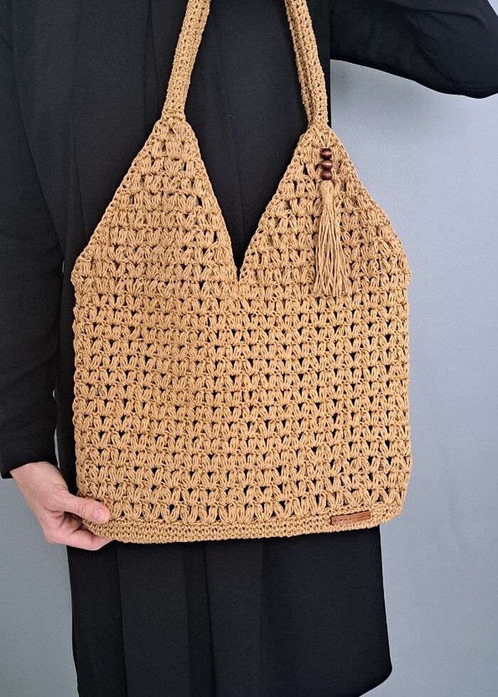 El emeğim hasir çanta siparisi alinir - Görsel 3