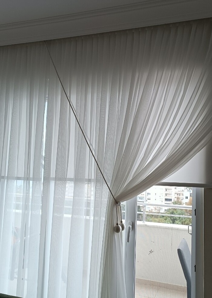 İstediğiniz ölçülerde perde dikimi yapılır. Metresi 160 TL den b - Görsel 2