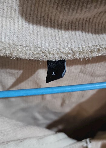 Açık kahve Yüksek Yakalı Fermuarlı Kadın Sweatshirt - Görsel 2