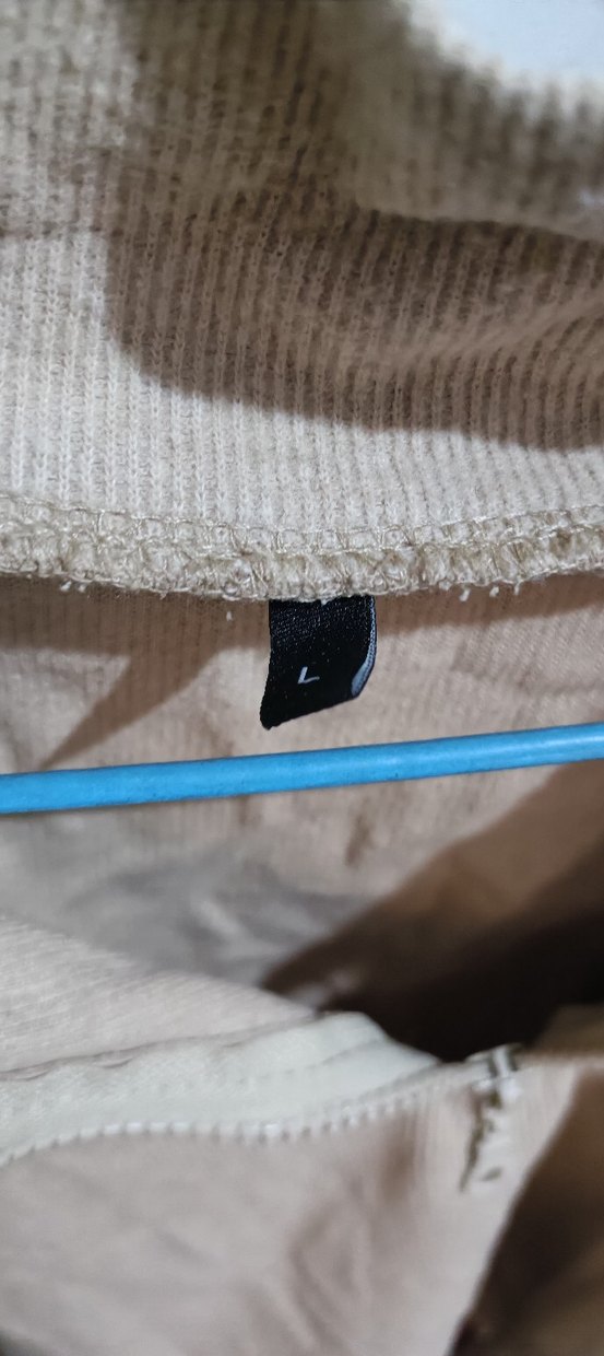 Açık kahve Yüksek Yakalı Fermuarlı Kadın Sweatshirt - Görsel 2