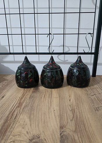 Siyah Kapaklı Üçlü Baharatlık - Görsel 5