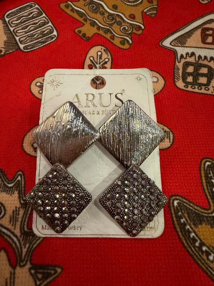 Gümüş Küpe - Görsel 4