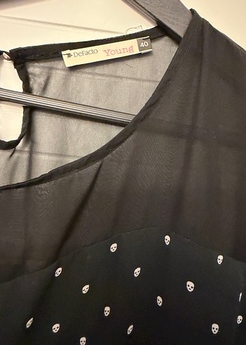 Lacivert Elbise - Görsel 3